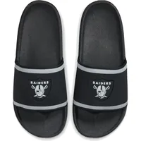 Las Vegas Raiders NFL Womens Big Logo Shimmer Slide