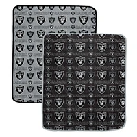 Pegasus Las Vegas Raiders 60” x 70” Home & Away Two-Piece Blanket Set