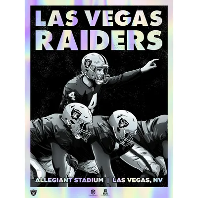 NFL Las Vegas Raiders Helmet Wall Art Sign Wood Sign 24 