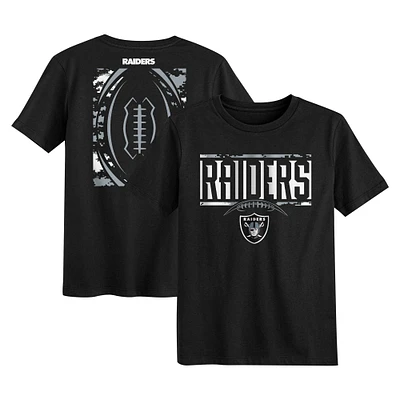 Preschool Black Las Vegas Raiders The Blitz T-Shirt