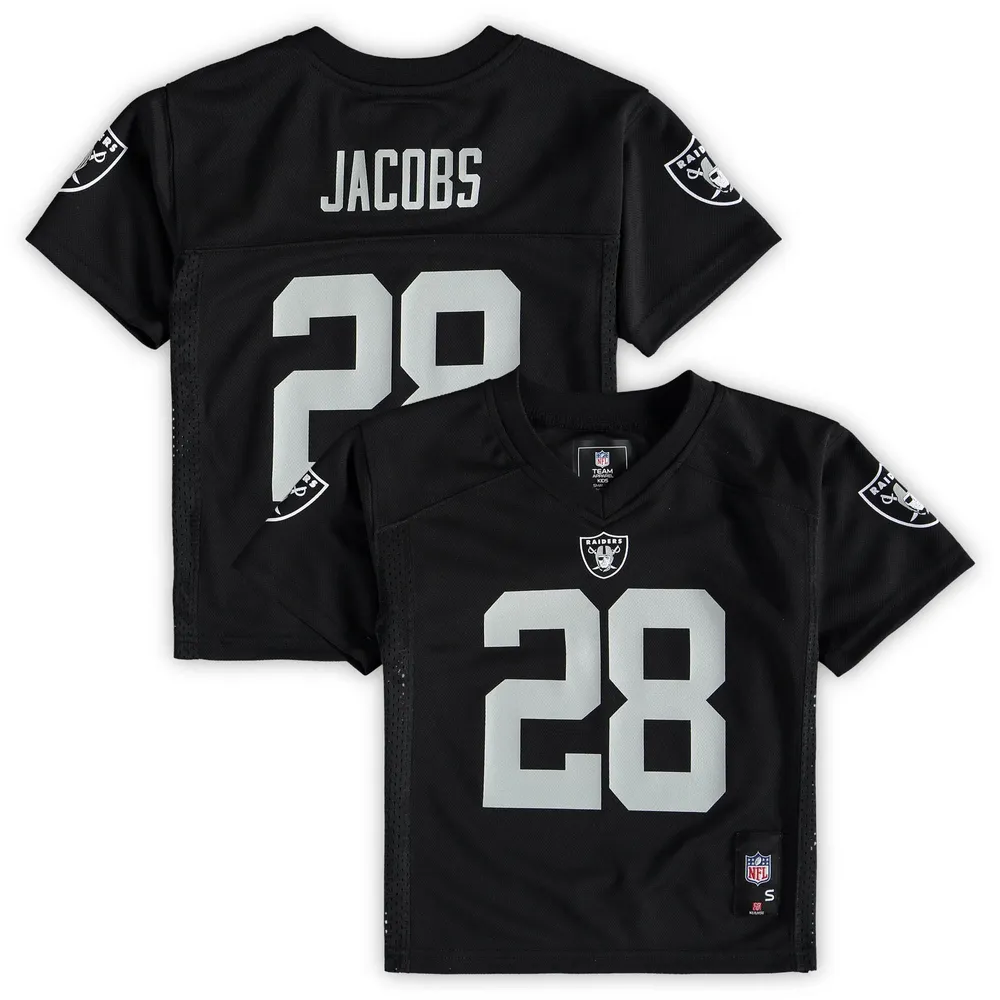 Nike Raiders #28 Josh Jacobs 60th Anniversary  Nike shirts, Mens shirts,  Color rush jerseys