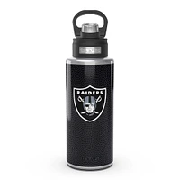 Tervis Las Vegas Raiders 32oz. Bouteille d'eau en cuir à large goulot