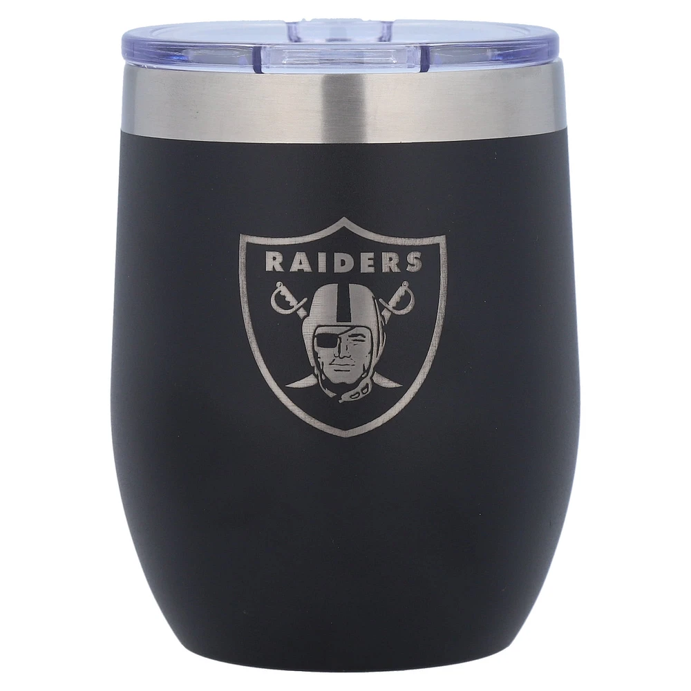 The Memory Company Las Vegas Raiders 16oz. Stainless Steel Stemless Tumbler