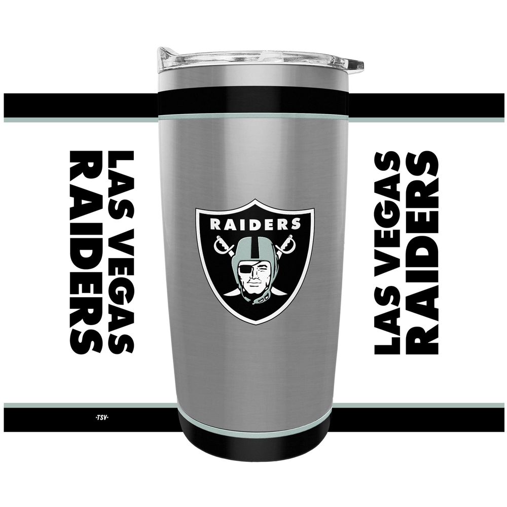 The Sports Vault Las Vegas Raiders 20oz. Stainless Steel Tumbler