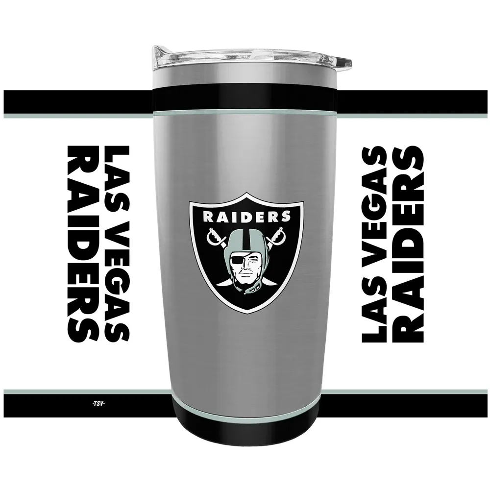 Le Sports Vault Las Vegas Raiders 20 oz. Gobelet en acier inoxydable