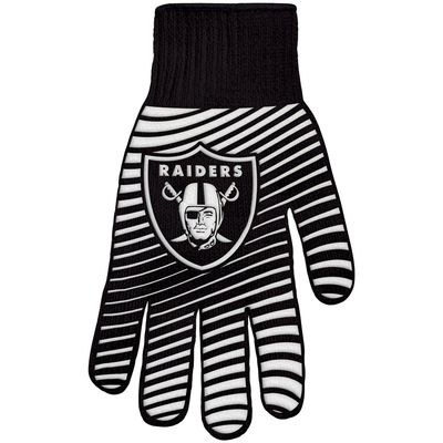 Lids Las Vegas Raiders WEAR by Erin Andrews Scarf and Glove Set