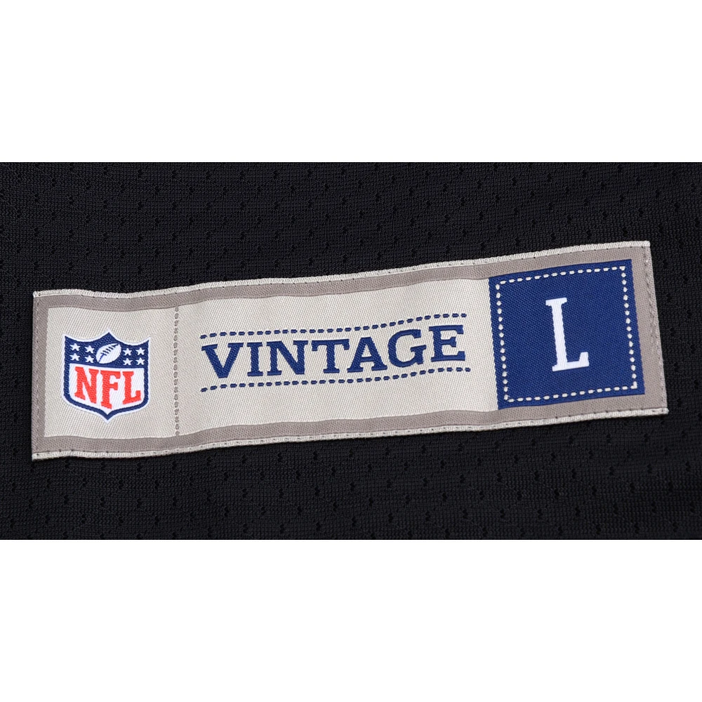 Tim Brown Las Vegas Raiders Autographed Black Mitchell & Ness Replica Jersey with "HOF 2015" Inscription