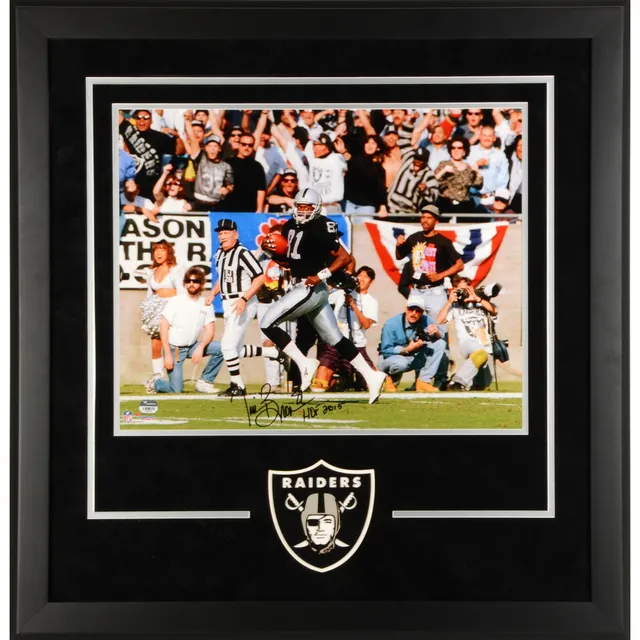 Tim Brown Autographed and Framed Oakland Raiders Jersey