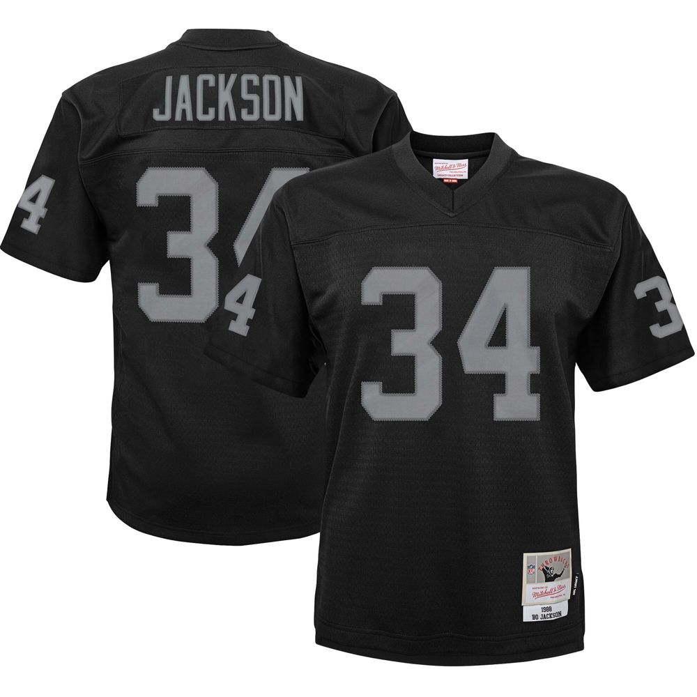 Toddler Mitchell & Ness Bo Jackson Black Las Vegas Raiders 1988 Retired Legacy Jersey