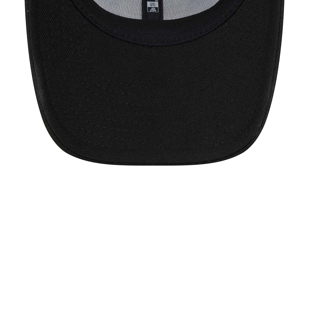 Casquette réglable New Era Las Vegas Raiders Reflect 9FORTY graphite/noir pour tout-petit