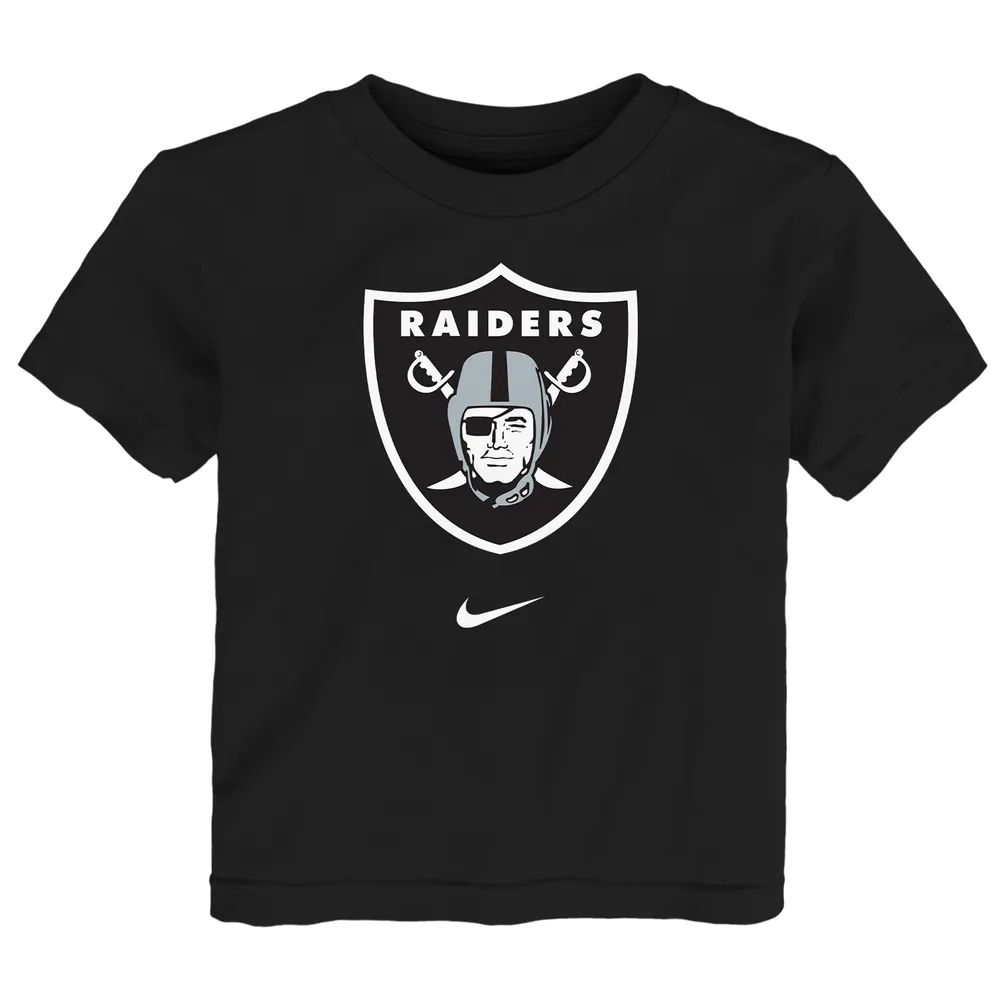 Men's Fanatics Branded Black Las Vegas Raiders Stacked T-Shirt 