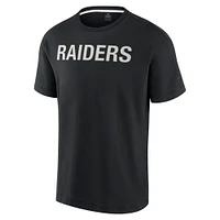 Unisex Black Las Vegas Raiders Elements Super Soft Short Sleeve T-Shirt