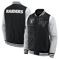 Unisex Fanatics  Black Las Vegas Raiders Elements Elite Full-Snap Jacket