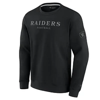 Unisex Fanatics  Black Las Vegas Raiders Elements Unlimited Fleece Pullover Sweatshirt