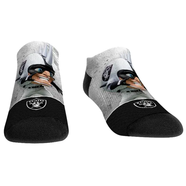 Rock Em Socks Unisex Las Vegas Raiders Throwback Crew Socks