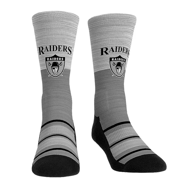 Las Vegas Raiders Rock Em Socks Unisex Throwback Three-Pack Crew Sock Set