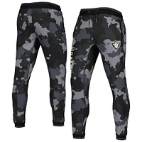 Pantalon de jogging camo noir The Wild Collective Las Vegas Raiders unisexe