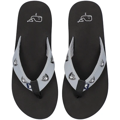 Vineyard Vines Las Vegas Raiders Flip Flops