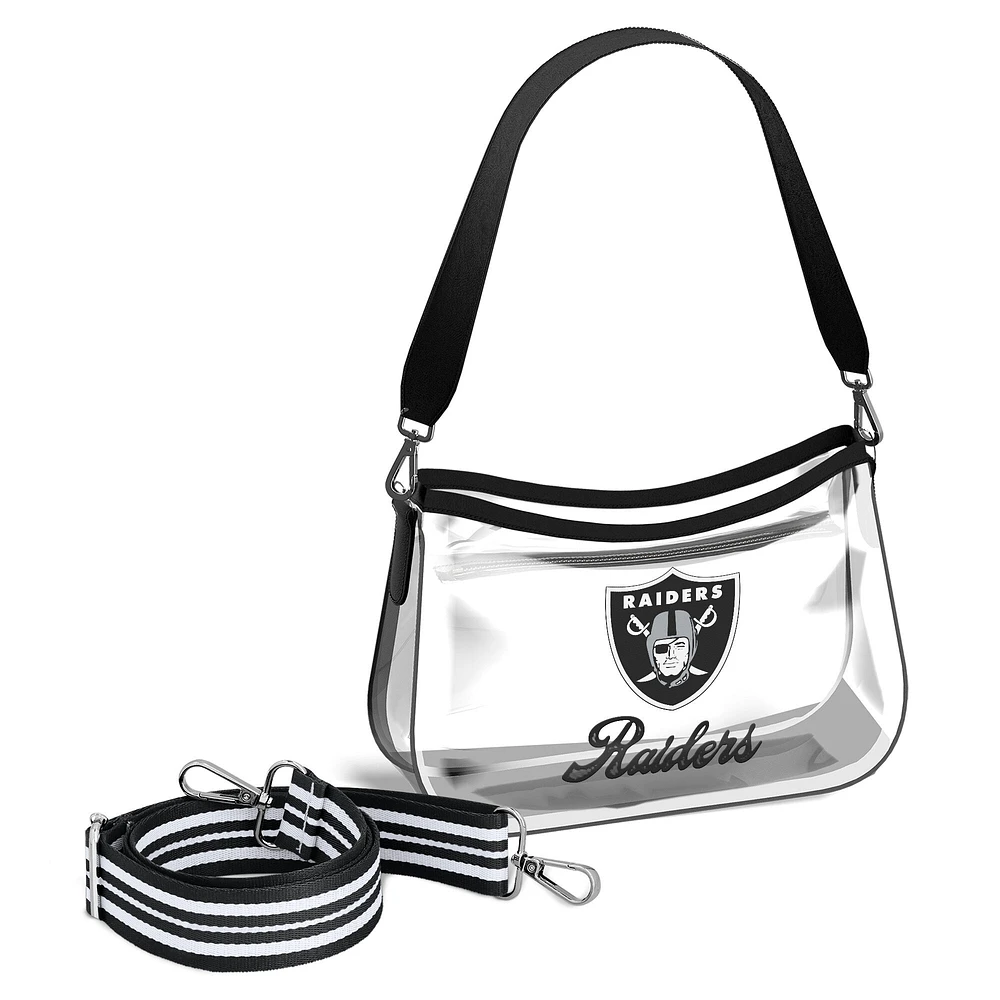 Mini-porte-monnaie transparent Stadium des Las Vegas Raiders WEAR by Erin Andrews