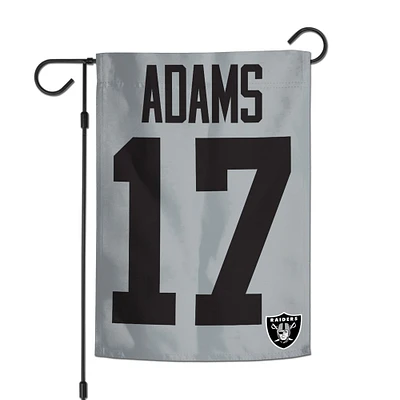 WinCraft Davante Adams Las Vegas Raiders 12" x 18" Player Double-Sided Garden Flag