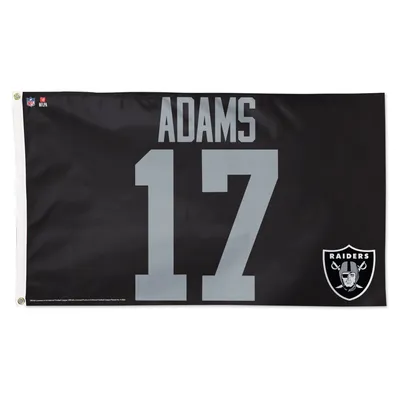 WinCraft Davante Adams Las Vegas Raiders 3' x 5' Deluxe Drapeau joueur simple face