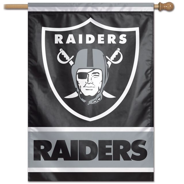 WinCraft Las Vegas Raiders 28 "x 40" Wordmark bannière verticale simple face