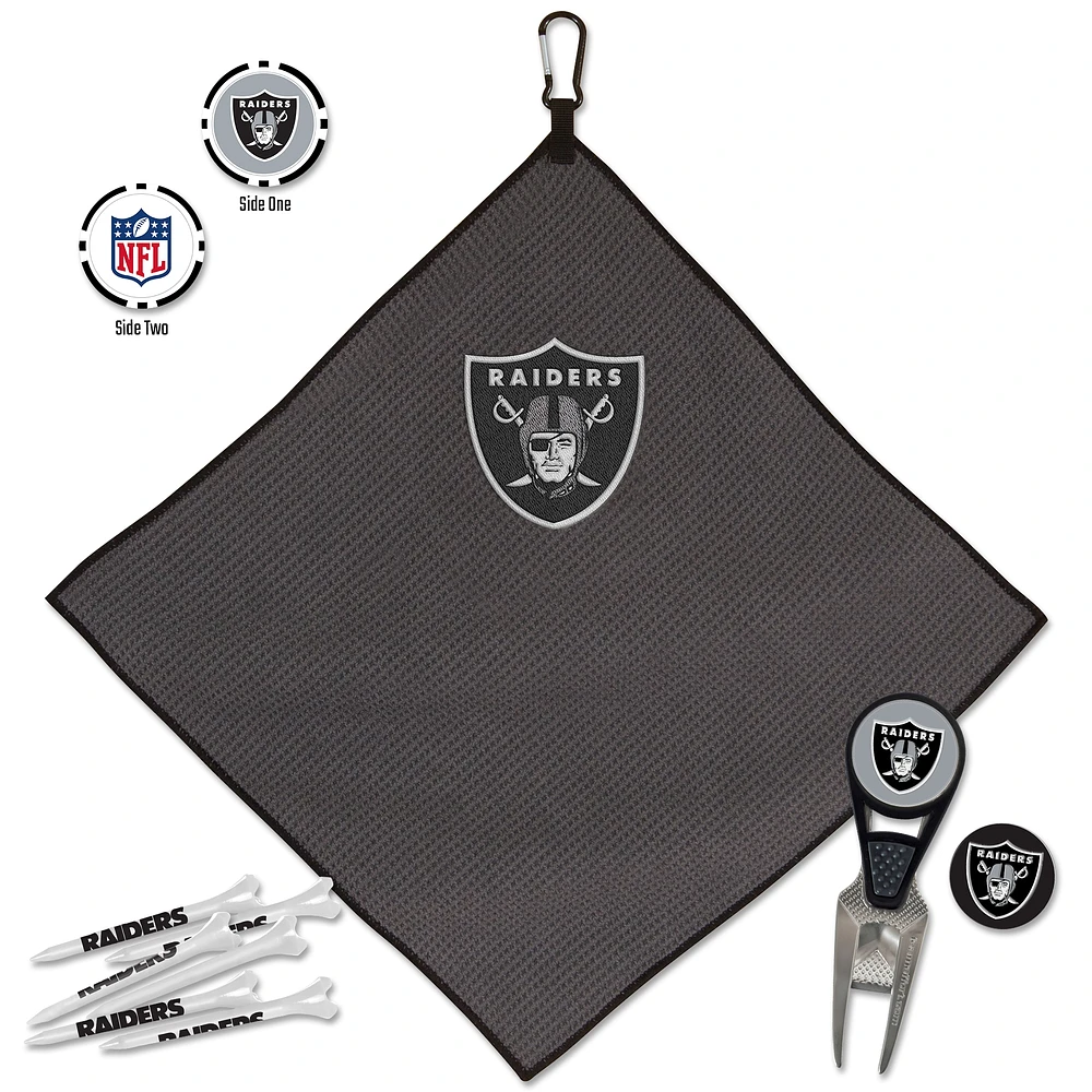 Ensemble d'accessoires de golf WinCraft Las Vegas Raiders