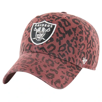 Casquette ajustable Tawny Clean Up des Raiders de Las Vegas '47 Brown pour femme