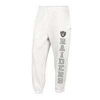 Women's '47 Oatmeal Las Vegas Raiders Harper Joggers