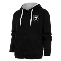 Lids Las Vegas Raiders Antigua Women's Metallic Logo Absolute Full-Zip  Hoodie