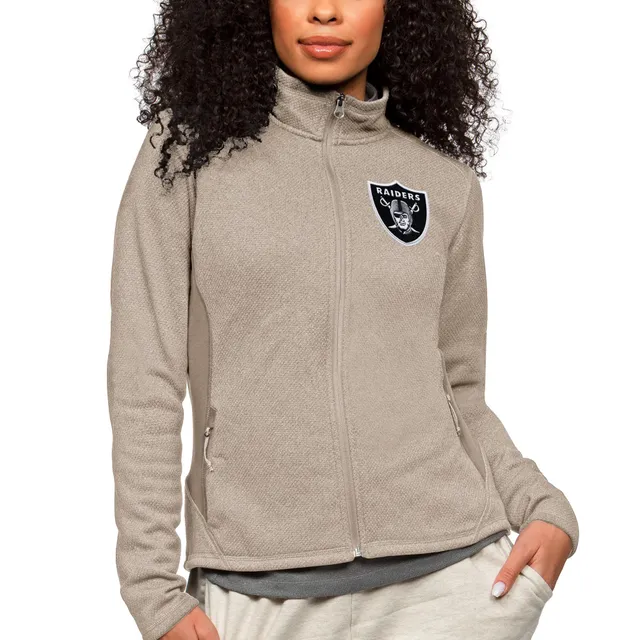 Lids Las Vegas Raiders Antigua Passage Full-Zip Jacket - Black