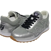 Cuce Las Vegas Raiders Team Color Sequin Chaussures à enfiler pour femmes