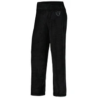 Pantalon demi droit DKNY Sport noir Las Vegas Raiders pour femmes