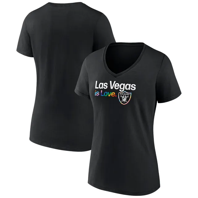 Las Vegas Aces Fanatics Branded Primary Logo T-Shirt - Black