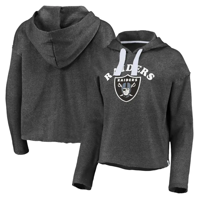 Las Vegas Raiders Sweatshirt Womens Small Black Pullover Hoodie NFL Adult