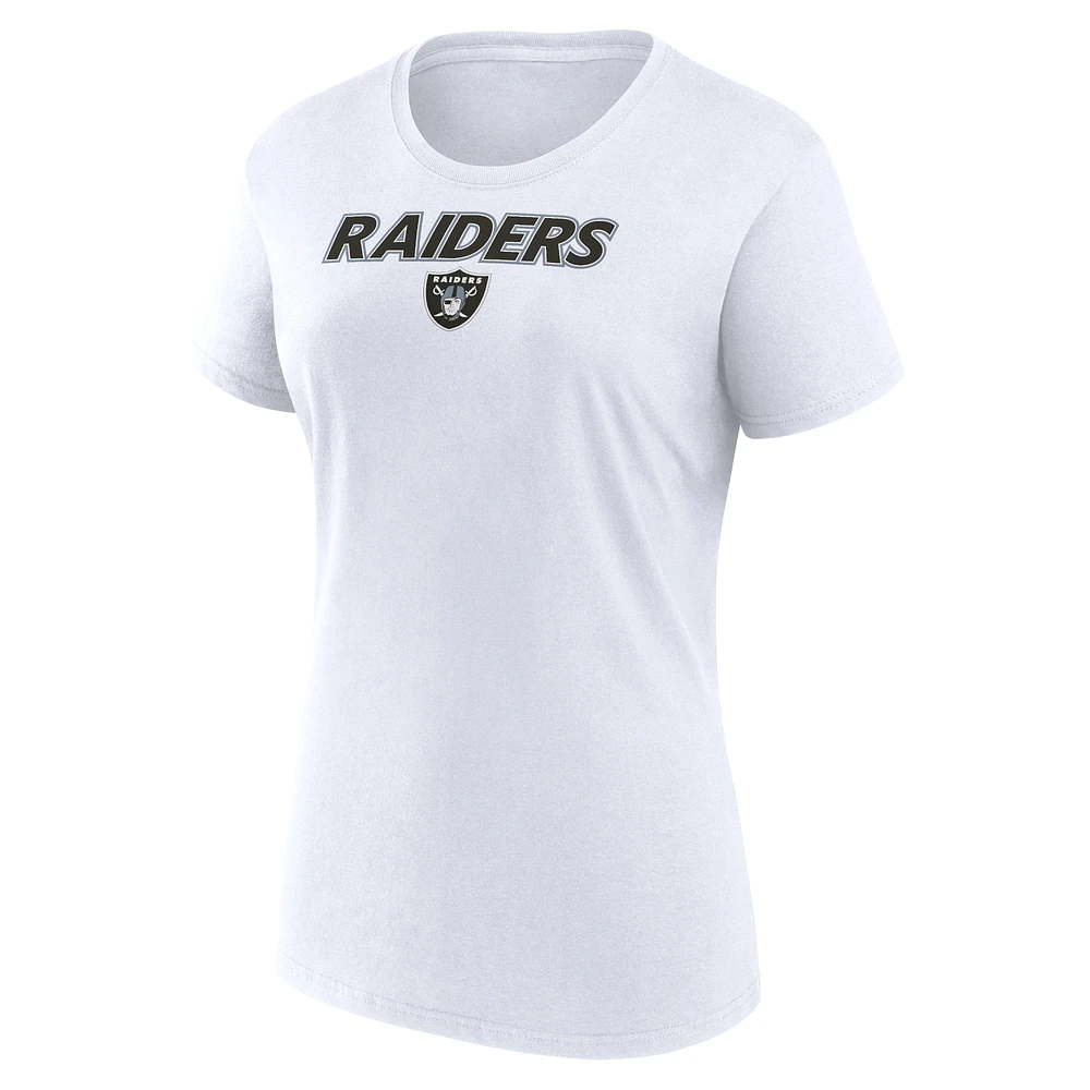 Women's Fanatics Las Vegas Raiders Risk T-Shirt Combo Pack