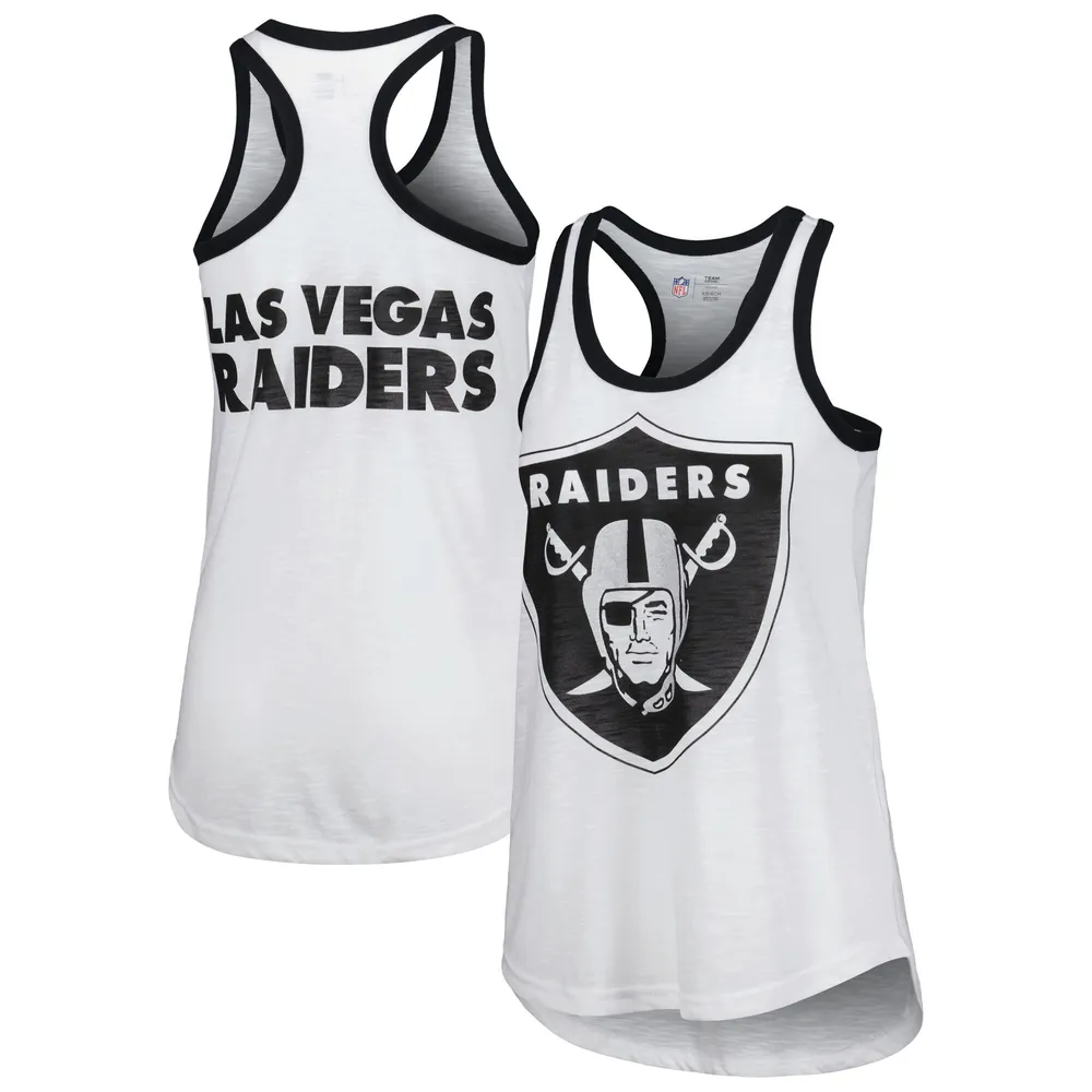 Las Vegas Raiders G-III 4Her by Carl Banks Women's Tater Tank Top - White