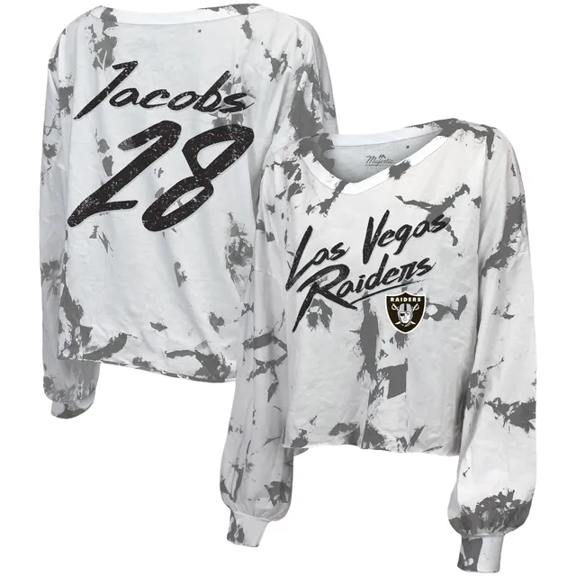 Lids Josh Jacobs Las Vegas Raiders Fanatics Branded Women's Fashion Player  Name & Number V-Neck T-Shirt - White