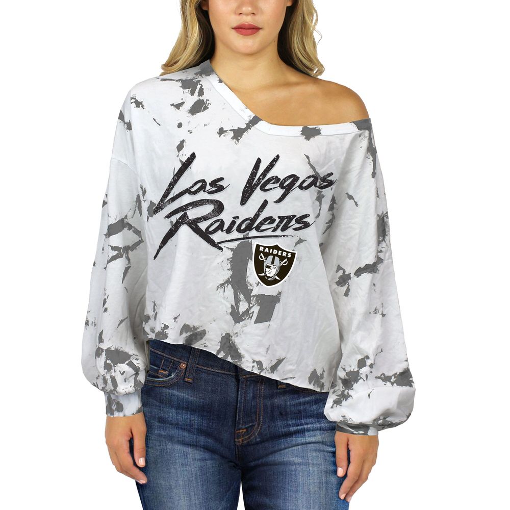 Las Vegas Raiders Women's Short Sleeve T Shirt V-Neck Sport Tops