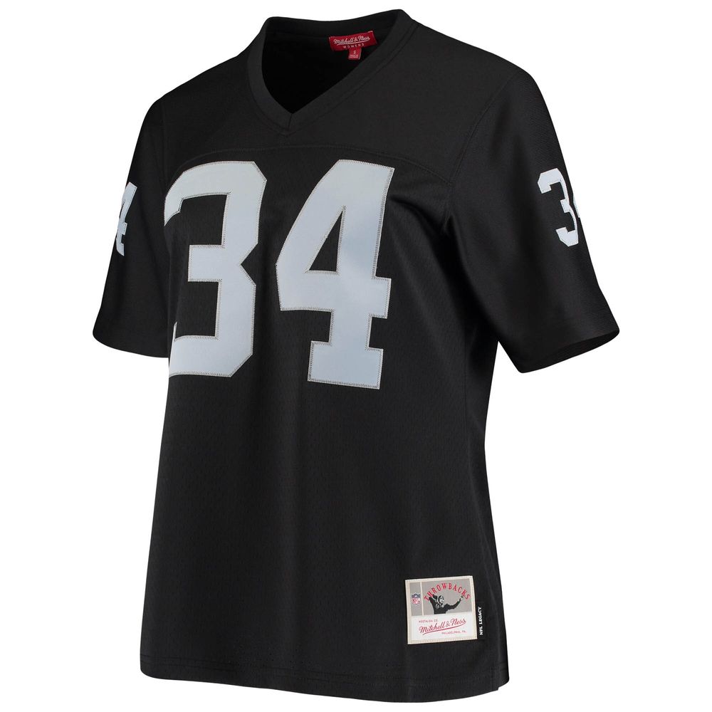 Women's Mitchell & Ness Bo Jackson Black Las Vegas Raiders 1988 Legacy Replica Jersey