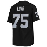 Women's Mitchell & Ness Howie Long Black Las Vegas Raiders Legacy Replica Player Jersey