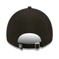 Casquette réglable New Era Las Vegas Raiders Formed 9TWENTY pour femme