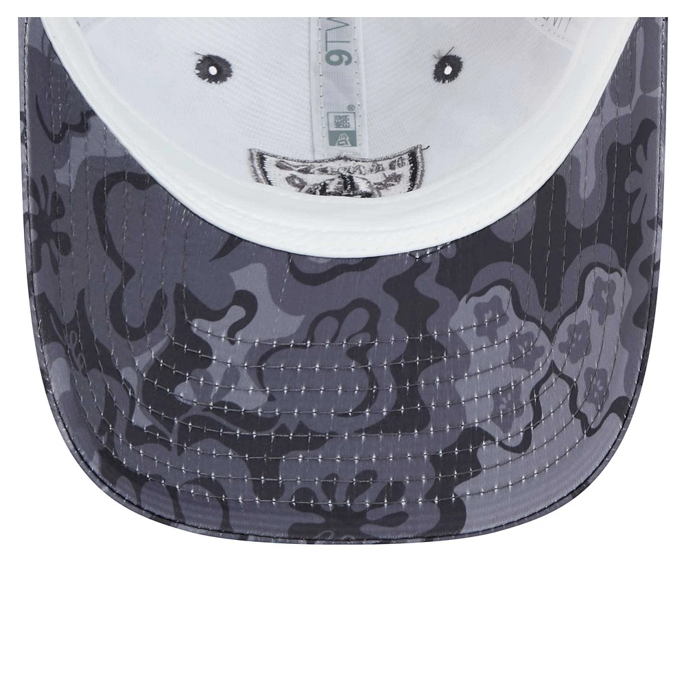 Casquette ajustable Trippy 9TWENTY noire New Era pour femme des Las Vegas Raiders