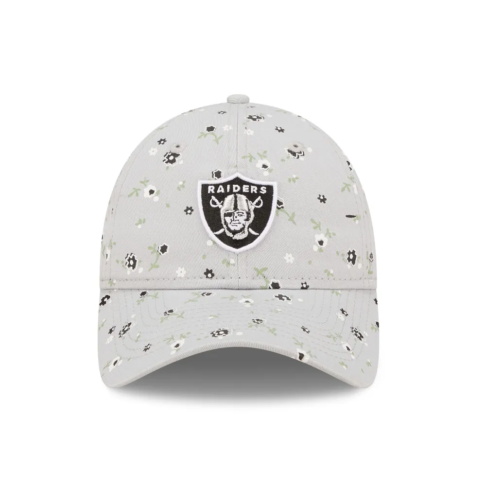 Las Vegas Raiders Women's Floral 9TWENTY Adjustbale Hat