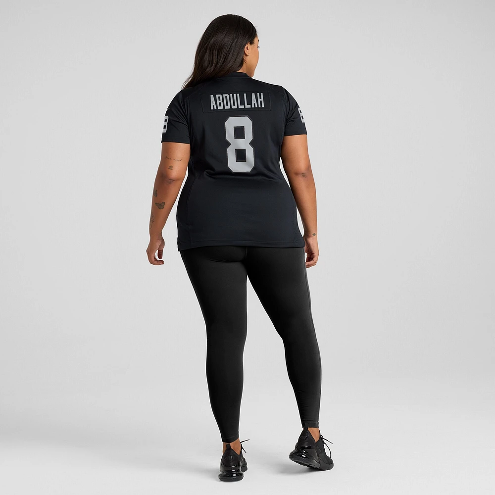 Women's Nike Ameer Abdullah  Black Las Vegas Raiders Game Jersey