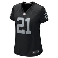 Women's Nike Amik Robertson Black Las Vegas Raiders Team Game Jersey