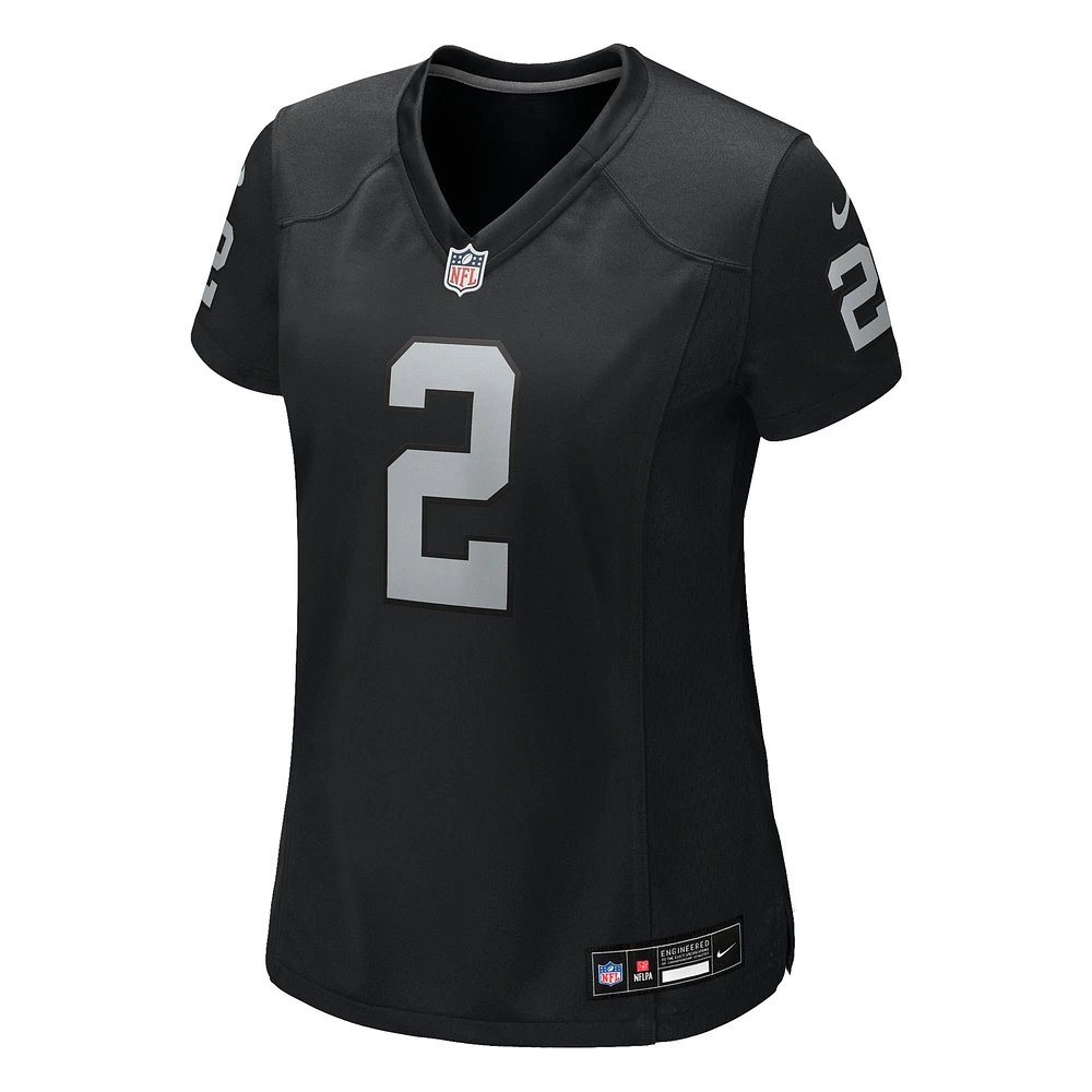 Women's Nike Ashton Jeanty Black Las Vegas Raiders 2025 NFL Draft First Round Pick  Team Game Jersey