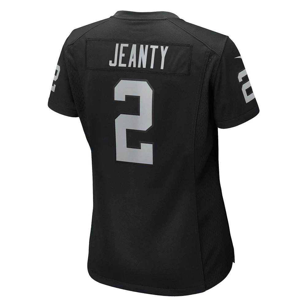 Women's Nike Ashton Jeanty Black Las Vegas Raiders 2025 NFL Draft First Round Pick  Team Game Jersey