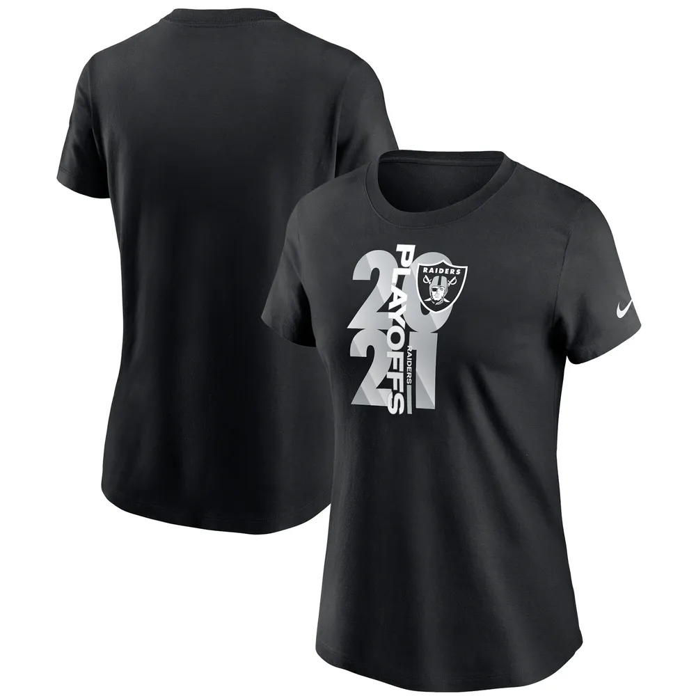 Nike Women's Las Vegas Raiders Local Black Tri-Blend T-Shirt