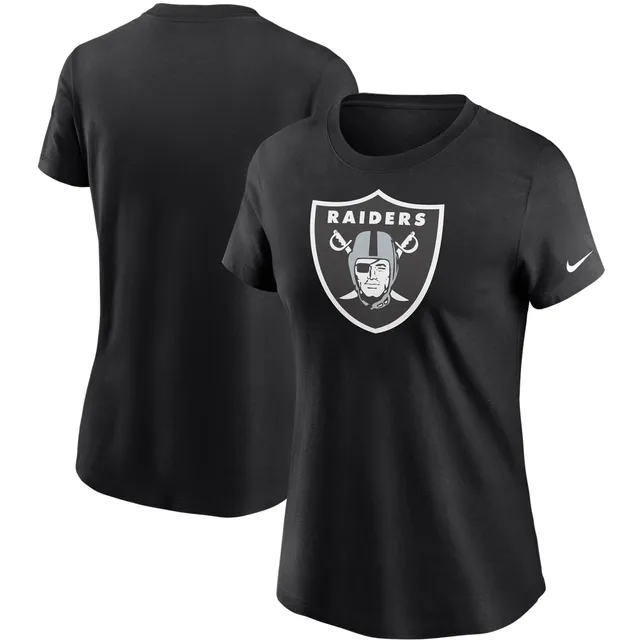 Nike Women's Fashion (NFL Las Vegas Raiders) T-Shirt in Grey, Size: Small | NKMV06G8D-06A